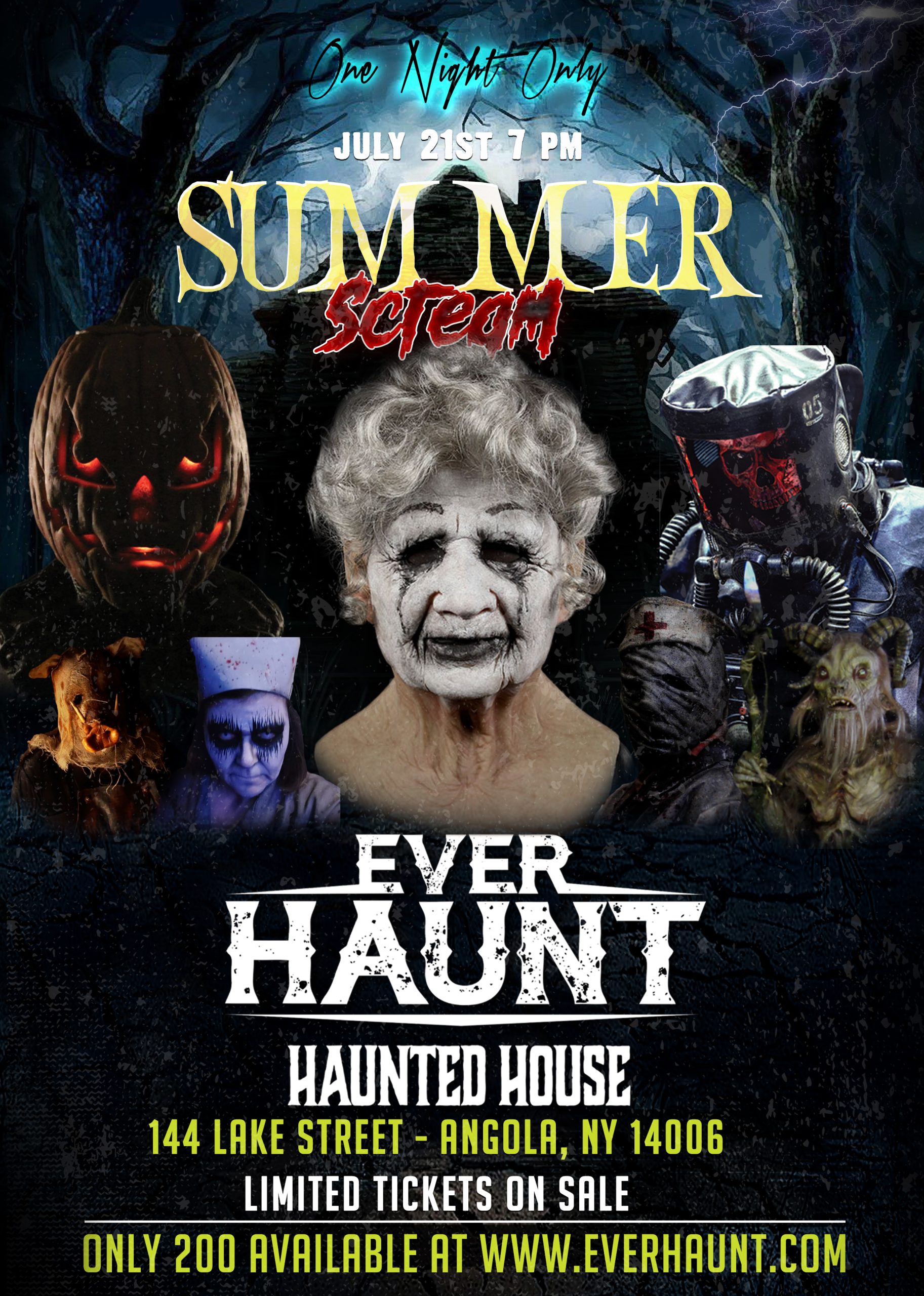 Everhaunt Presents Summer Scream 2023 Everhaunt Haunted House